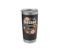 Christian Blessed Beyond Measure Faith Gift Stainless Steel Insulated Tumbler
