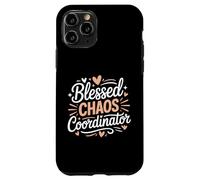 Christian Blessed Chaos Coordinator Mom Life Faith Case for iPhone 11 Pro