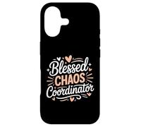 Christian Blessed Chaos Coordinator Mom Life Faith Case for iPhone 17