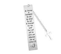 Christian Bookmark Inspirational Christian Gifts for Women Men Christian Religious Bible Verse Bookmark Book Lover Gifts for Friends Girls Sister