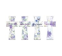 Christian Bookmarks For Women,Inspirational Bible Magnetic Bookmarks - 4 Pieces Religious Bookmarks For Christmas Birthday School Students Men Women Reading | Students Teachers Lovers L