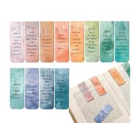 Christian Bookmarks | Magnetic Christian Bible Verse Bookmarks - Reading Accessories for Book Lovers Kids Teachers Office Classroom School Home Birthday Christmas