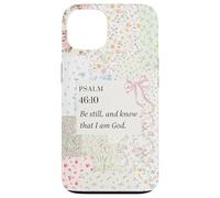 Christian Bow Romantic Victorian Coquette Psalm 46 10 Bible Case for iPhone 13