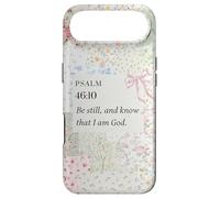 Christian Bow Romantic Victorian Coquette Psalm 46 10 Bible Case for iPhone Air