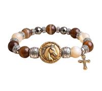 Christian Bracelet Inspirational Horse Adjustable Horse