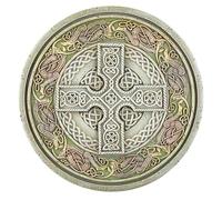 Christian Brands Garden Plaque - Indoor/Outdoor Inspirational Wall Decor, Celtic Cross 11"
