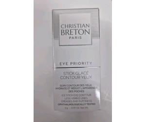 Christian BRETON Paris Ice Stick Eye Contour 3g | Cooling Eye Roller Serum