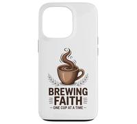 Christian Brewing Faith One Cup At A Time Case for iPhone 13 Pro