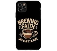 Christian Brewing Faith One Cup at a Time Journey Case for iPhone 11 Pro Max