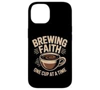 Christian Brewing Faith One Cup at a Time Journey Case for iPhone 14