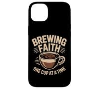 Christian Brewing Faith One Cup at a Time Journey Case for iPhone 14 Plus