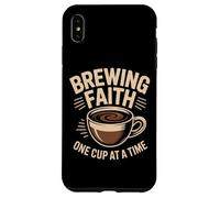 Christian Brewing Faith One Cup at a Time Journey Case for iPhone XS Max