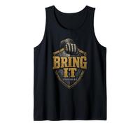 Christian Bring It Ephesians 6:11 Bible Verse Gift Tank Top