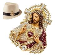 Christian Brooch Jesus Clothes Corsage