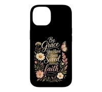 Christian By Grace You Have Been Saved Ephesians Gift Case for iPhone 14