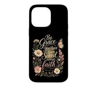 Christian By Grace You Have Been Saved Ephesians Gift Case for iPhone 14 Pro Max