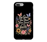 Christian By Grace You Have Been Saved Ephesians Gift Case for iPhone 7 Plus/8 Plus