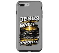 Christian Car Enthusiast Faith Quote Jesus Take The Wheel Case for iPhone 7 Plus/8 Plus