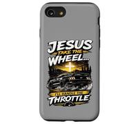 Christian Car Enthusiast Faith Quote Jesus Take The Wheel Case for iPhone SE (2020) / 7/8