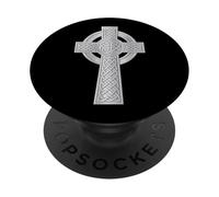 Christian Celtic Cross Knot - Irish Viking of Christ PopSockets Adhesive PopGrip