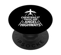 Christian Chemtrails Those Are Angel Highways PopSockets Adhesive PopGrip