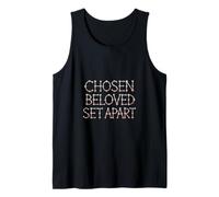 Christian Chosen Beloved Set Apart Tank Top