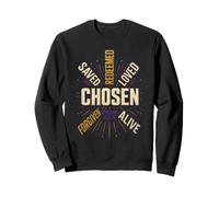 Christian Chosen Saved Redeemed Loved Ephesians Gift Sweatshirt