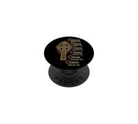 Christian Christ Beside Me Before Me Within Me Gift PopSockets Adhesive PopGrip