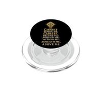 Christian Christ Beside Me Before Me Within Me Gift PopSockets PopGrip for MagSafe
