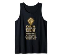 Christian Christ Beside Me Before Me Within Me Gift Tank Top