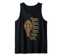 Christian Christ Beside Me Before Me Within Me Gift Tank Top