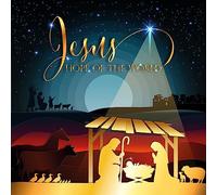 Christian Christmas cards, pack of 10 - Hope, with Bible verse Romans 15:13 inside these religious Christmas cards, by Just Cards Direct