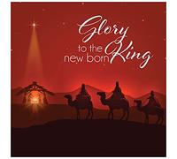 Christian Christmas Cards, Pack of 10 with Bible Verse, We Three Kings