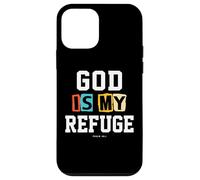 Christian Christmas gifts bible verse scriptures My Refuge Case for iPhone 12 mini