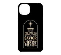 Christian Christmas Nativity Luke 2:11 Sunday School Gift Case for iPhone 13