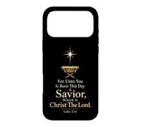 Christian Christmas Nativity Luke 2:11 Sunday School Gift Case for iPhone 17 Pro Max