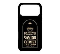 Christian Christmas Nativity Luke 2:11 Sunday School Gift Case for iPhone 17 Pro Max