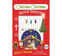 Christian Christmas Word Search Puzzle Book: Bible based word searches with Easy to Read print about Christmas for Christians and everyone |6x9 ... festive present for teens, adults and seniors