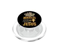 Christian Church Sound Guy Miracles Ask Jesus Gift PopSockets PopGrip for MagSafe