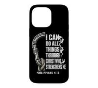 Christian Climber I Can Do All Things Through Christ Case for iPhone 14 Pro Max