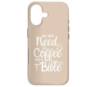 Christian Coffee and Bible Study Prayer Religious Case for iPhone 17