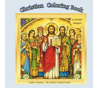 Christian Coloring Book: A Journey Through Sacred Miniatures and Iconic Eastern Imagery Suitable for teens and adults. (The Minis Coloring Series)