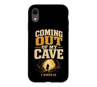 Christian Coming Out Of My Cave 1 Kings 19 Gift Case for iPhone XR