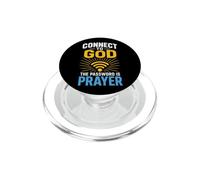 Christian Connect To God Password Is Prayer Gift PopSockets PopGrip for MagSafe