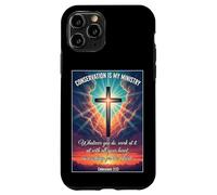 Christian Conservationist Conservation Is My Ministry Jesus Case for iPhone 11 Pro