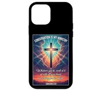 Christian Conservationist Conservation Is My Ministry Jesus Case for iPhone 12 mini