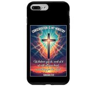 Christian Conservationist Conservation Is My Ministry Jesus Case for iPhone 7 Plus/8 Plus