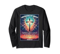Christian Conservationist Conservation is My Ministry Jesus Long Sleeve T-Shirt