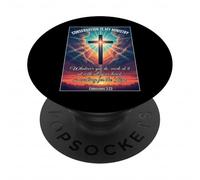 Christian Conservationist Conservation Is My Ministry Jesus PopSockets Adhesive PopGrip