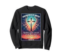 Christian Conservationist Conservation Is My Ministry Jesus Sweatshirt